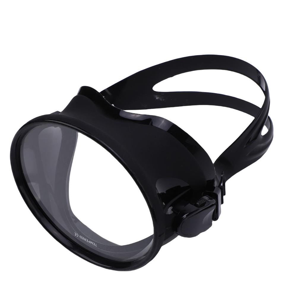 Snorkeling Glasses for Adults Men Women Tempered Glass Silicone Diving Swim Glasses with Adjustable Head Strap