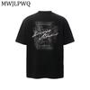 26SS New Style LooseFitting Mens Womens Clothing Street Style West Coast Short Sleeve Fashion Versatile Layering Top Stock