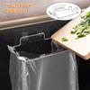 Adhesive Mount Garbage Bags Storage Organizer Hanging Garbage Bags Rack  Cabinet Door