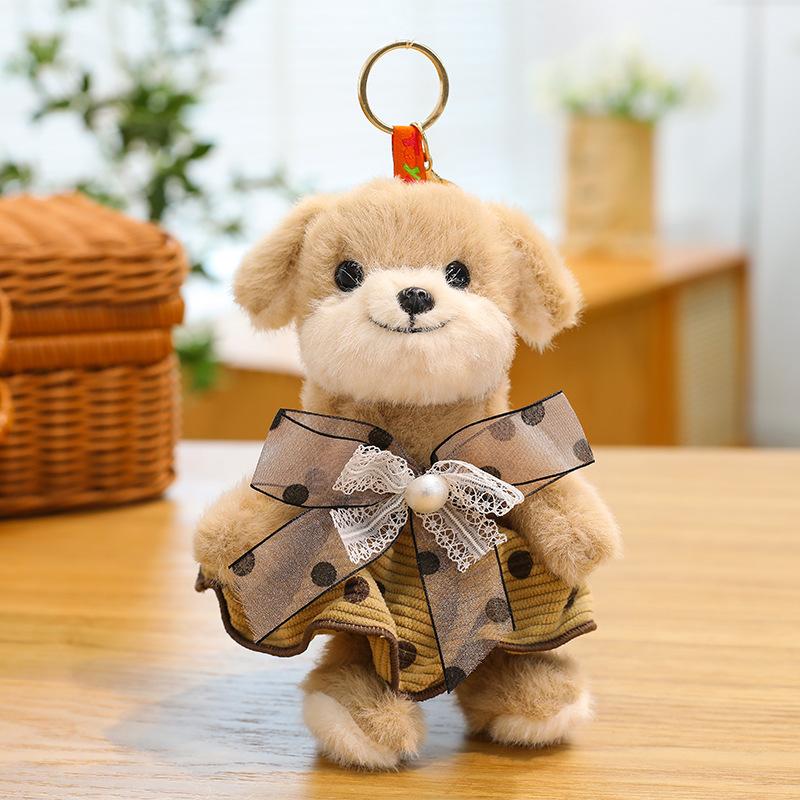 New Fragrance Creative Baseball Bear Plush Doll Keychain Bag Pendant Store Grab Doll Gift Goods