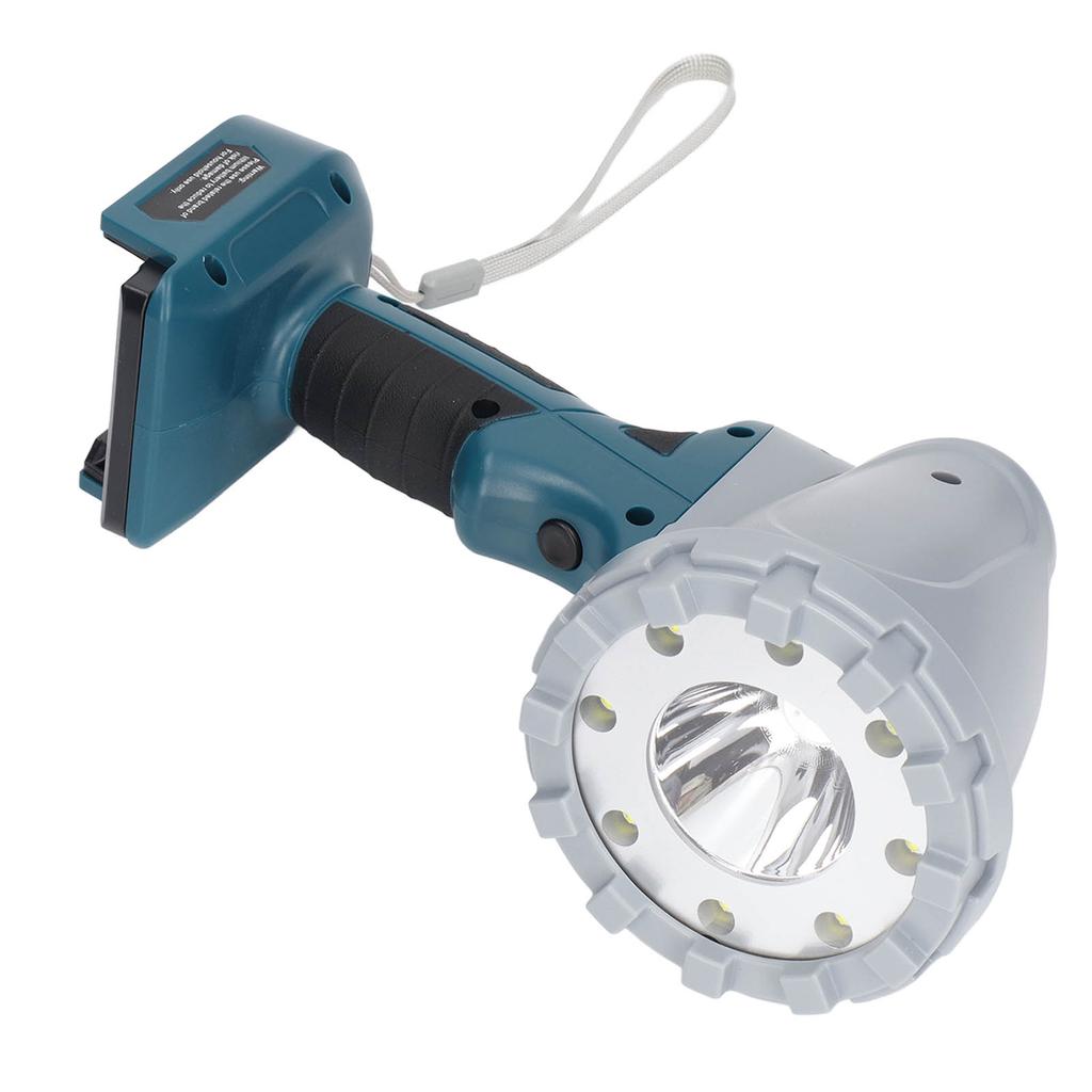 Handgeführte LED-Arbeitsleuchte Tragbar 3 Beleuchtungsmodi Schwenkkopf für 14,4-21V Lithium-Akku