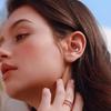 Bobisty Eyebrow Tragus Studs Stainless Steel Curved Barbell Dangle CZ Belly Lip Cartilage Daith Surface Piercing Jewelry