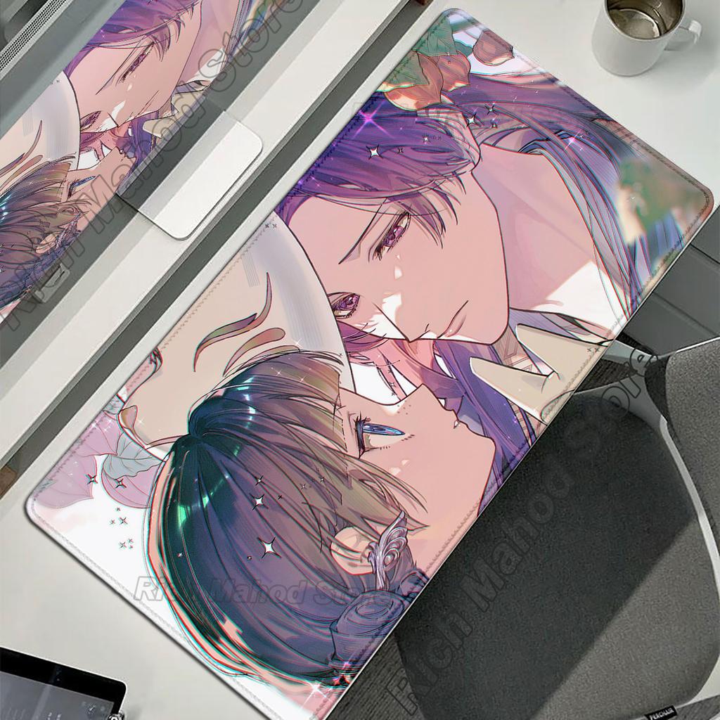 Apothecary Diaries Anime Gamer Computer HD Mousepad XXL Mouse Mat Natural Rubber Non-Slip Carpet XXL Tablemat Desk Accessories