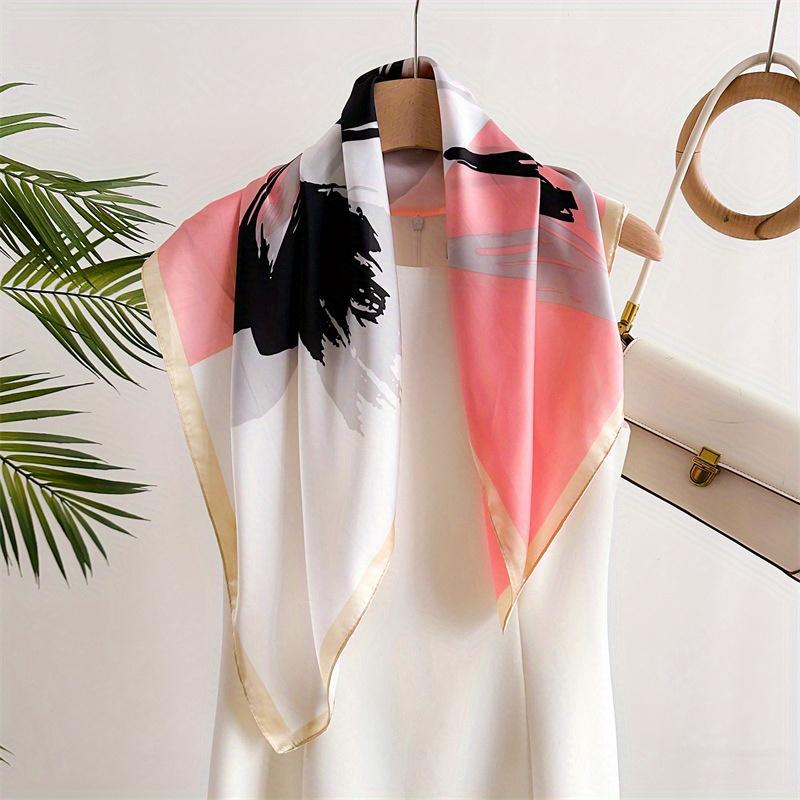 1PCS 70 Square Scarf Spring/Summer New Printed Fashion Commuter Decoration Fresh Headscarf Neck Protection Scarf Professional