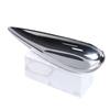 Marble Base Decorative Tray, Conical Stainless Steel Tray, Metal Trays, Home Living Room Coffee Table Desktop Storage Tray
