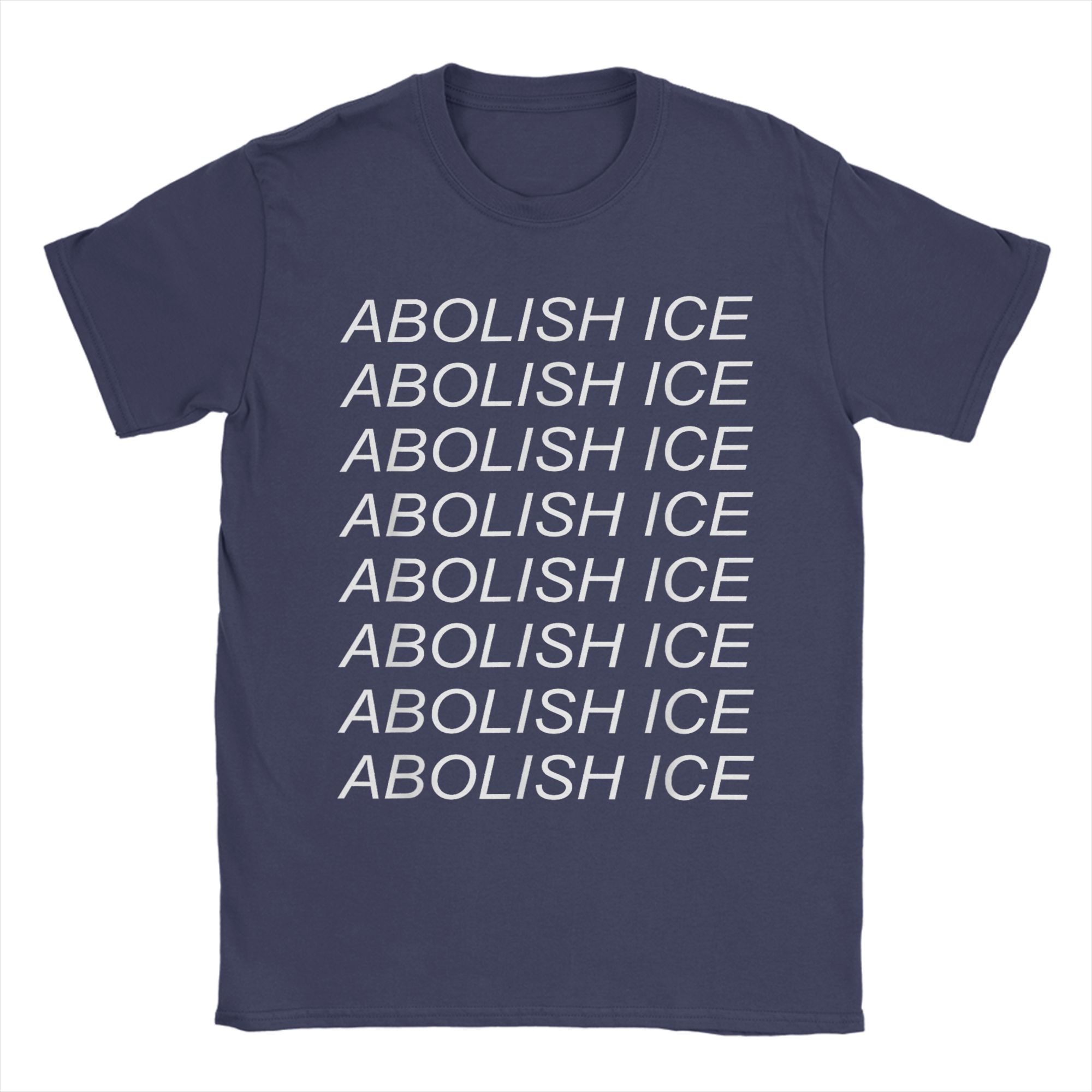 

Abolish Ice Immigration Refugee T Shirt Summer Popular TShirts Unisex Cotton Crew Neck Plus Size Clothes Short Sleeve Vintage Tops 4XL