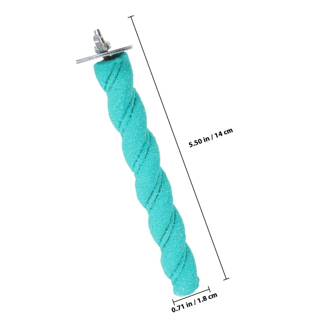Parrot Perch Natural Wood Stand Stick Sturdy Claw Grinding Stick for Bird Cage Rest Play Increase Activity Bird Cage Perch Wood