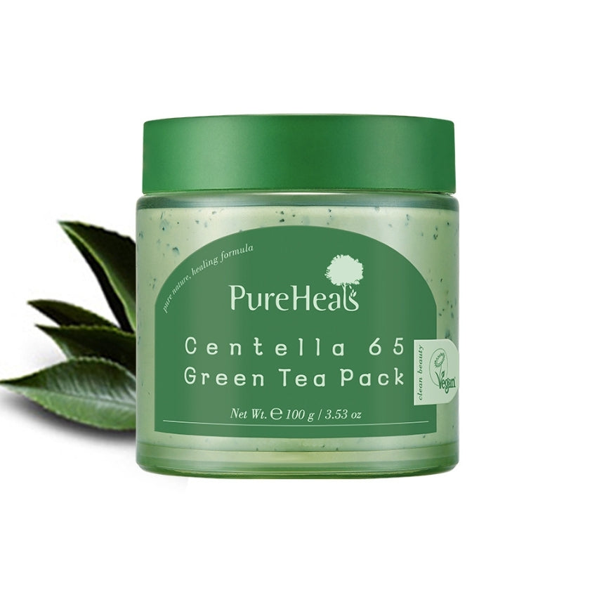 

Pureheals Centella 65 Green Tea Pack 100g 1Pcs/2Pcs