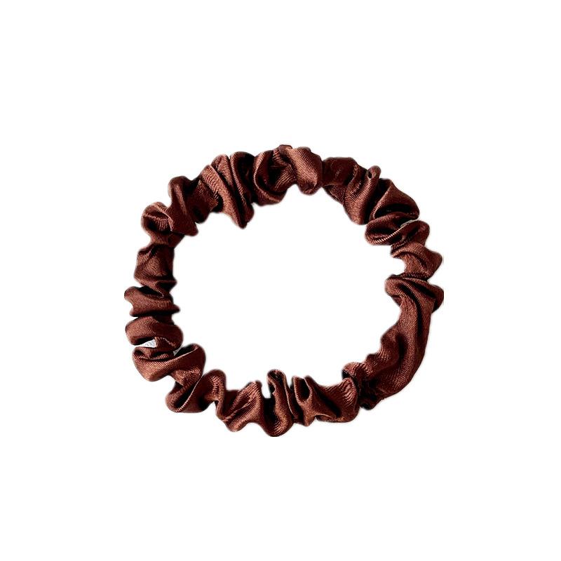 Satin Cloth Art Large Intestine Hair Band European and American Headrope Hair Accessories Simple Headband Head Flower Rubber Band Hair Accessories