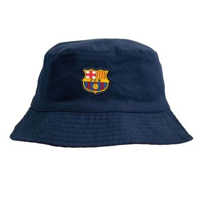 Barcelona FC Unisex suaugusiųjų apverčiama kibiro kepurė