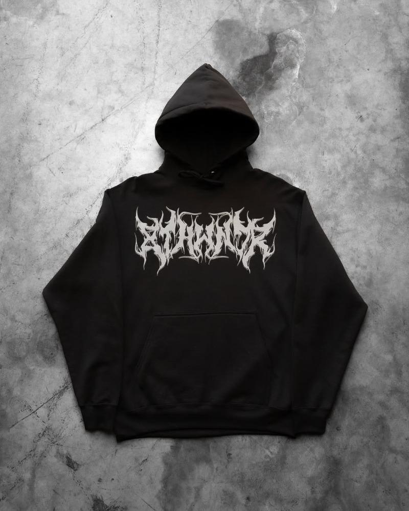 

New Casual Oversized Loose Letter Hoodie European and American Retro Y2k Street Clothing Punk Harajuku Fashion Sweatshirt Men 3XL