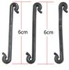 50pcs/bag Garden Plants Bundled Buckle Grape Vines Vegetable Strapping Clips Greenhouse Vegetables Stems Fixing Ring Fasteners Tool