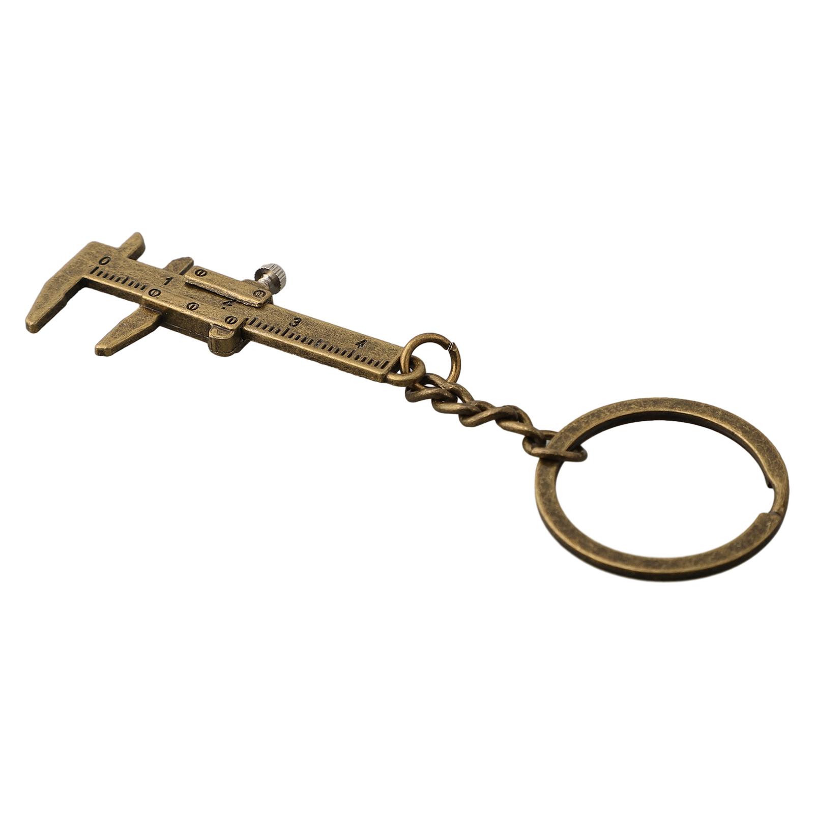 Автомобильный брелок портативный штангенциркуль 0-40 мм измерительный инструмент-брелок-круто A