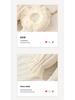 Autumn Knitted Lace Patchwork Dress for Baby Girls - Beige, Long Sleeve, Round Neck