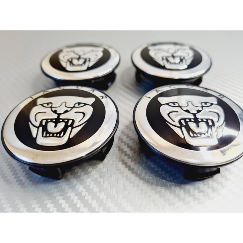 Capace centrale roți aliaj Jaguar Growler - Negru