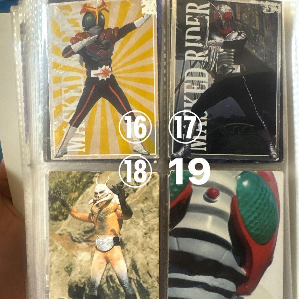 Used Kamen Rider Card Today Only 4800 Yen