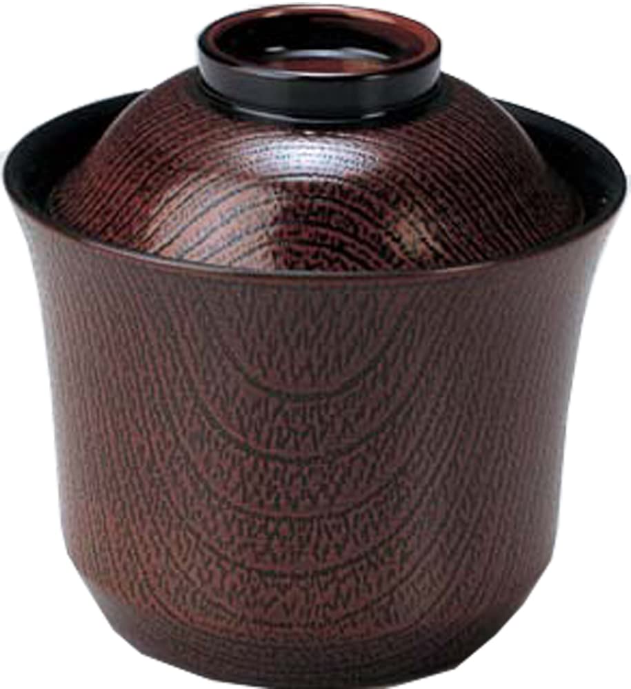 Fukui Craft Soup Made In Dishwasher Small Soup Tochigi Heat-Resistant Bowl, Japan, Safe, Fuji-Shaped Bowl, Wood, 3-inch