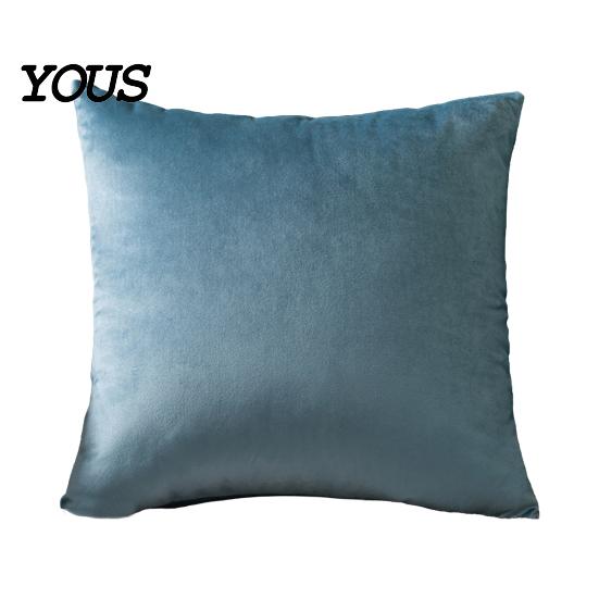 High-density Velvet Pillow Cover Solid Color Cover, Soft Plush Throw Case, 17.7x17.7 Inch Directional Smooth Cushion for Sofa, Bed, Office, Cozy Home
