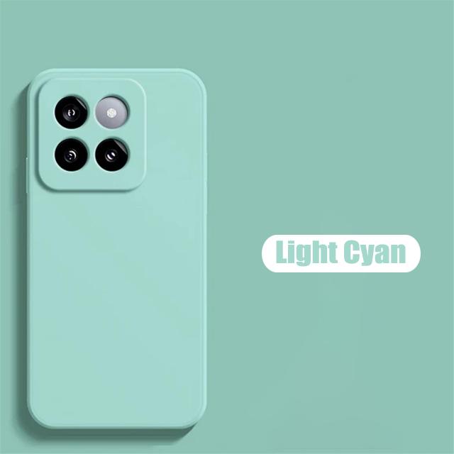 Liquid Silicone Phone Case For Xiaomi 15T Pro 14T 13T 12T 11T 10 13 12 11 Lite 15 Ultra 17 Pro Max Shockproof Soft Protect Cover