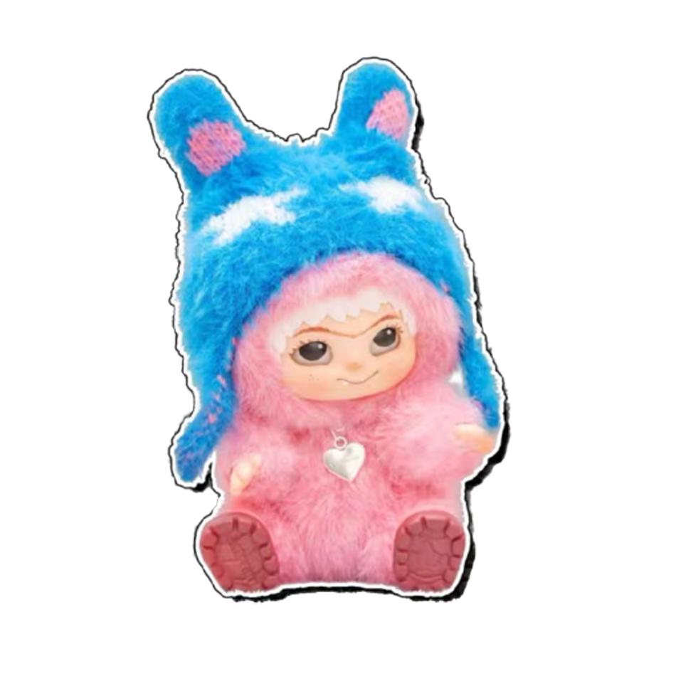 Wakuku Fuzzy Trend Fun Party Series Kawaii Collectible Figure Toy Kid Surprise Christmas Collection And Birthday Gifts