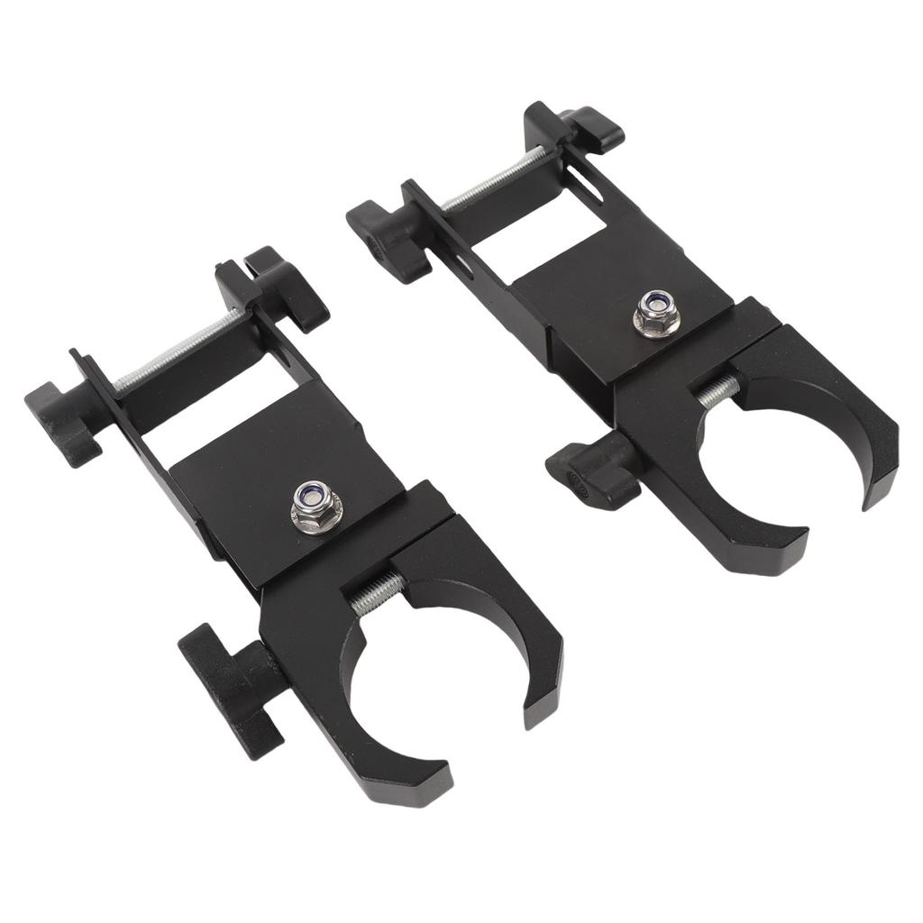 2 Pcs UTV Drive Belt Holder Adjustable Mounting Clamp Steel Universal Belt Mount for 1.52 Inch