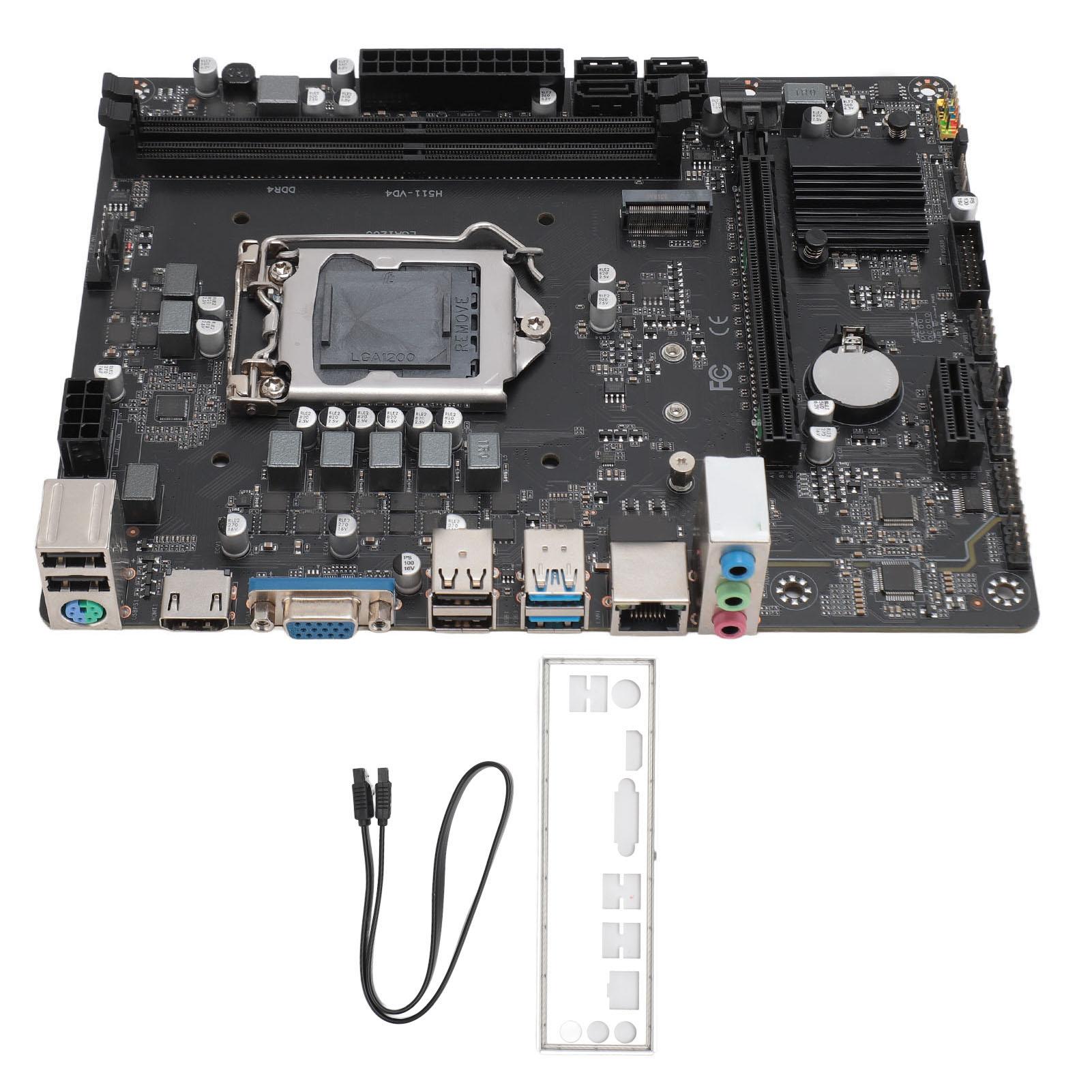 

H511 VD4 Motherboard Dual Channel DDR4 LGA 1200 Multi Interface Gaming Desktop Motherboard for PC