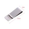 Holder Metal Clip Credit Card ID Clip Stainless Steel Money Clip Wallet Cash Clamp Men Purse