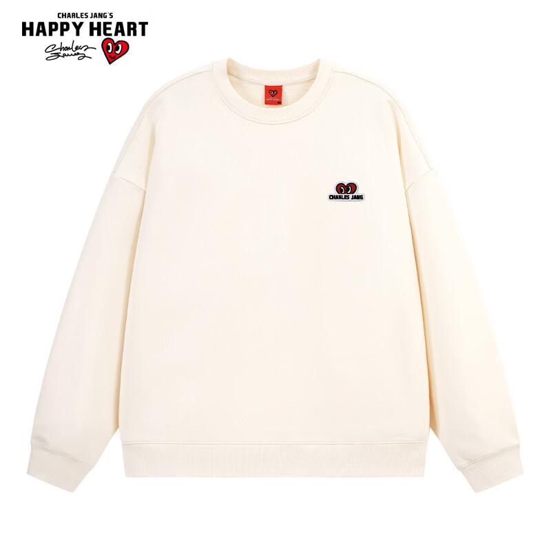 Charles Heart Poker Love Print Crewneck Sweatshirt