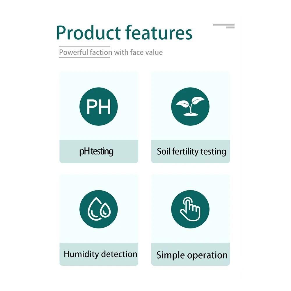 Dry Wet Monitoring Plant Moisture Tester No Battery Hygrometer Dial  Gardening Tool