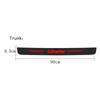Carbon Fiber Car Door Threshold Stickers Tape for DACIA Logan Badge Duster Spring Lodgy Dokker Trunk Sill Protective Film Decals