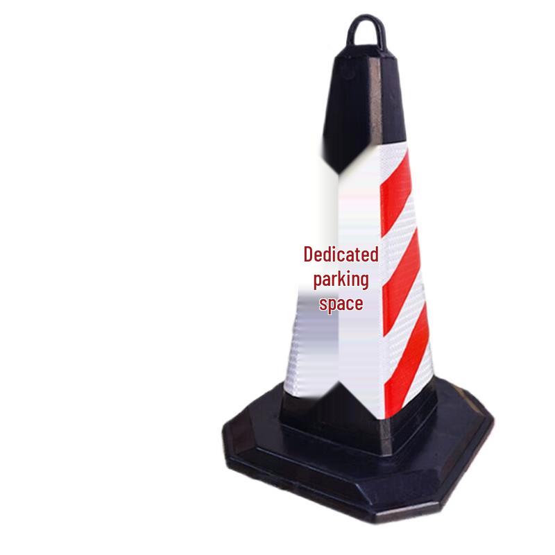 Reflective Rubber Square Traffic Cone