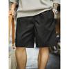 Madden parka Japanese style Vertical Stripe Gray Suit shorts cityboy Straight-leg Pants for Summer