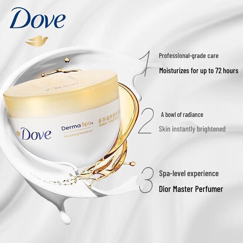 DOVE Cherry Blossom Shower & Body Lotion Set