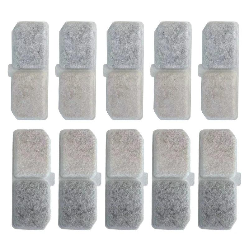 Vervangende Filters Kattenwaterfontein Filters Element voor Roestvrij Staal Kattenwaterfontein Actief Kool Sponzen Filters