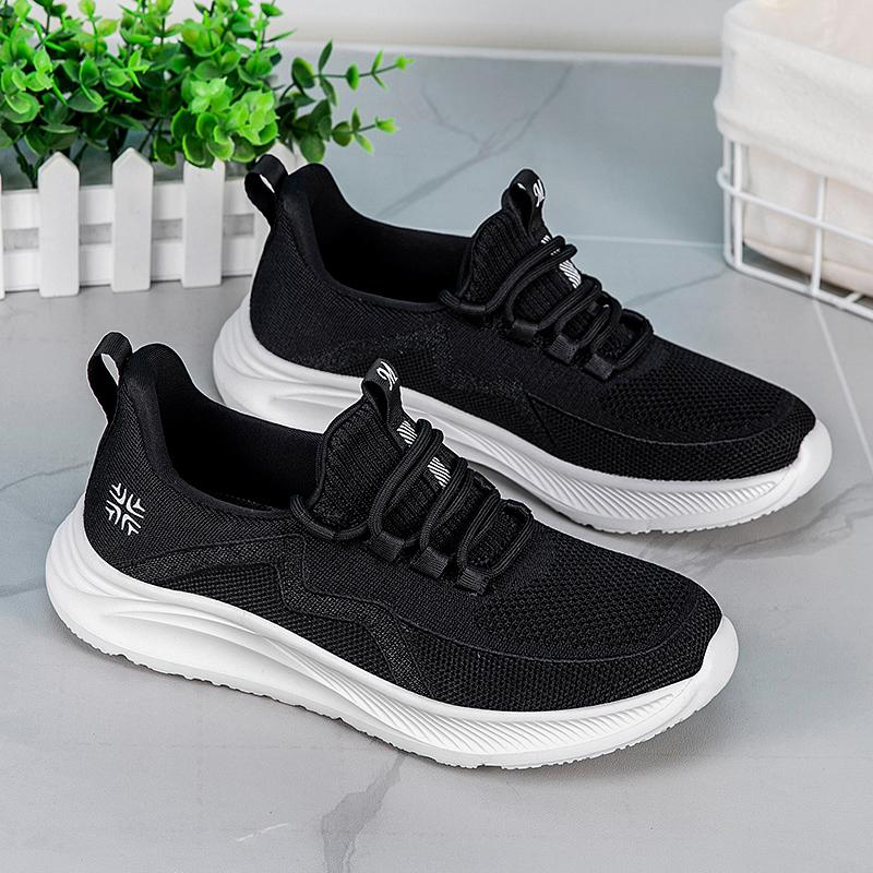 Women's Breathable Soft Sole Casual 2025 Summer New Single Shoe Fitness Shoes Korean Version Fashionable Sports Shoes