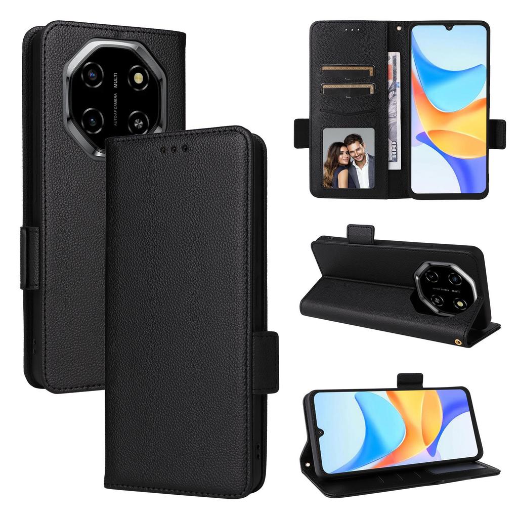 Flip Cover for Blackview Shark 6 / Oscal Tiger 8 PU Leather Full-Body Protection [RFID Blocking] Phone Cases