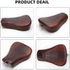 Motorcycle Crocodile Brown Driver Solo Seat Soft Front Cushion Compatible for Harley Sportster XL883 Forty Eight 48 XL1200X Seve