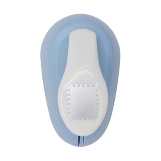 Embossing Machine Square Paper Punch with Steel Blades Embossing Stamp Easy Lever Embossing Tool for Scrapbooking