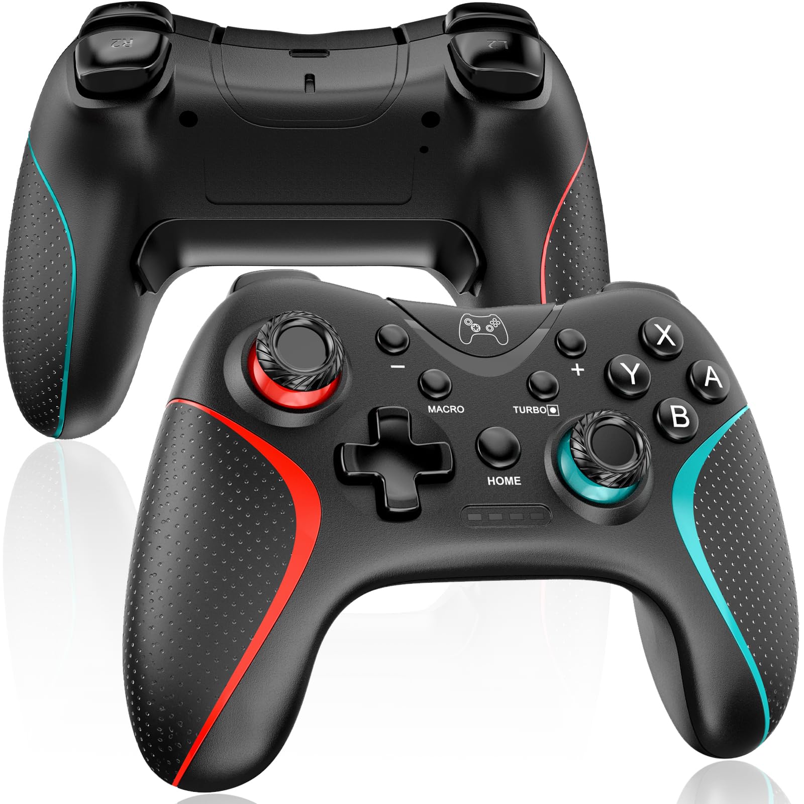 

Обновленный контроллер Sungale 2025 для Switch 2 с автоогнем, макросами, Bluetooth, гироскопом, 10 часов непрерывной работы, совместим со Switch, iOS