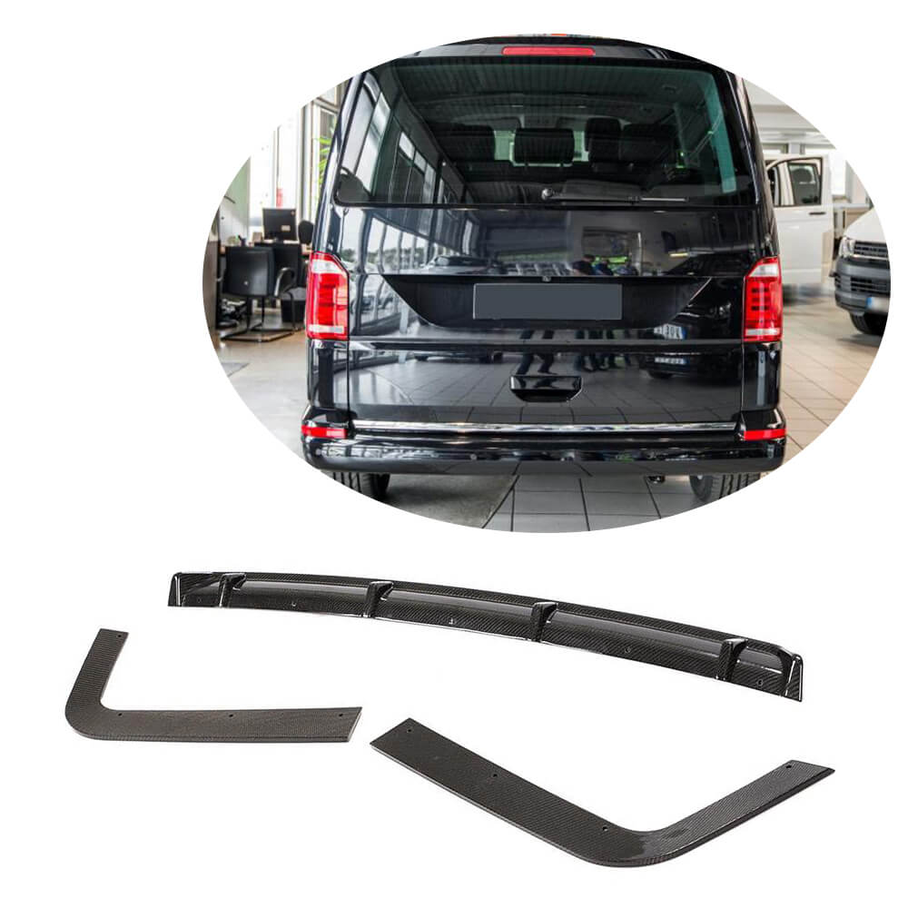 

Rear bumper diffuser (for 2015-2019, Carbon) for Volkswagen T6
