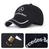 LWX5 For Mercedes Benz AMG Car Emblem Embroidery Snapback Baseball Cap Spring And Autumn Outdoor Adjustable Casual Hats Sunscreen Hat