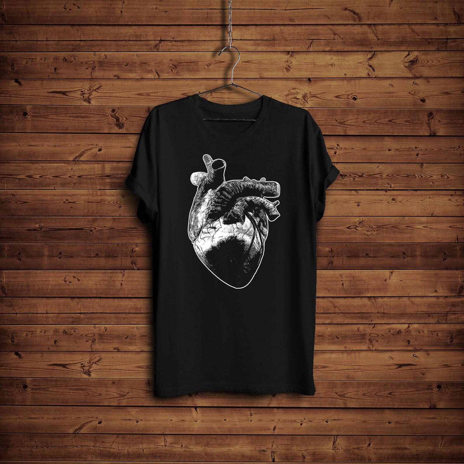 Anatomical Heart Shirts, Cardiac Nurse Gift, Cardiology Shirt, Cardiac Doctor Gift, Nursing Science Tee, National Nurse Day Shirt 3XL
