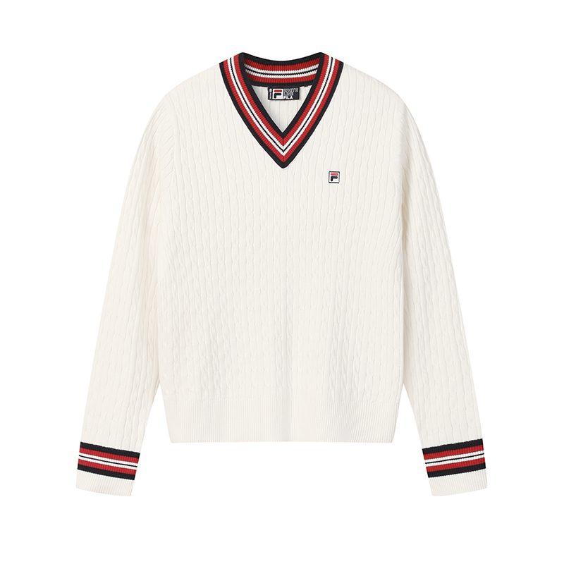 FILA Heritage Sweater Women's Cloud White F11W618412FWT