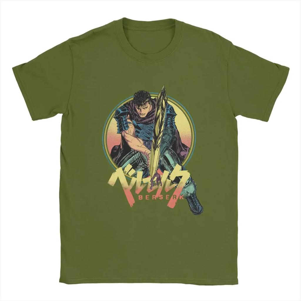 POMEL T-Shirt for Men Vintage Pure Cotton Tees Crew Neck Short Sleeve T Shirts Gift Idea Clothing