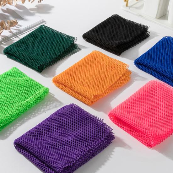 African Exfoliating Mesh Sponge Bath Towel Dual-Sided Exfoliation Gentle Face Body Silky Smooth Skin Towel