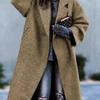 2025 Autumn/Winter Women's Solid Color Casual Wool Coat