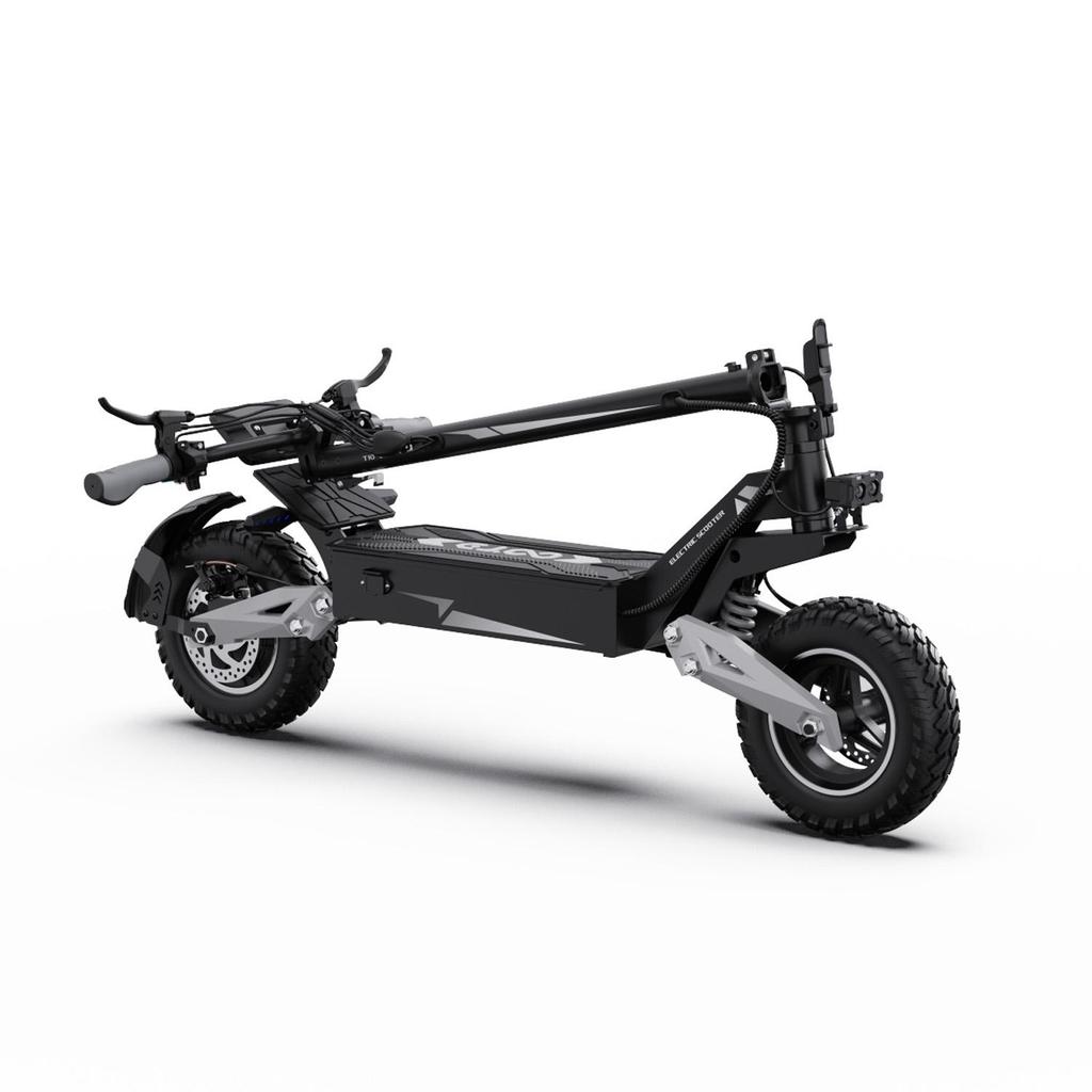 Trottinette électrique Pliante Kukirin 10 Pouces - Batterie 48V 13Ah - Double Amortisseur - Noire