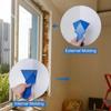 Plastic Drywall Corner Scraper Putty Finisher Cleaning Stucco Removal Build Tool Floor Wall Ceramic Tile Angle Trimming Tool