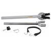 Set Silber Einstellbarer Transom Saver, 23 bis 35 Zoll, Verbundkopf Hält Motor, Rollen- und Anhängerhalterungen