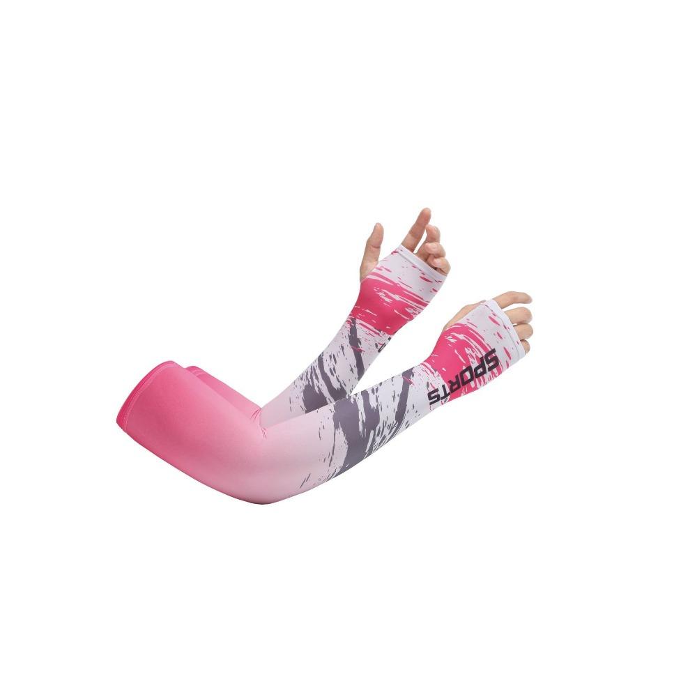 Mens and womens summer ice silk cycling long sleeves summer thin UV protection M